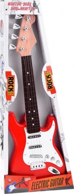 Chitară electrică pentru copii cu sunet rock – Albastru