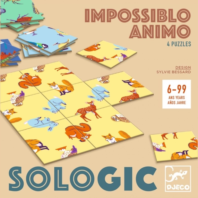 Joc logic Sologic Impossiblo - Animale