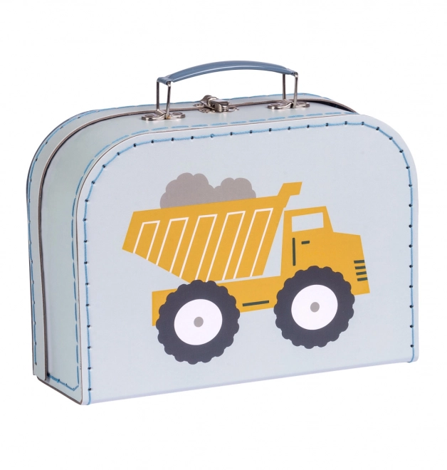 A Little Lovely Company Set de două cutii de carton – Vehicule