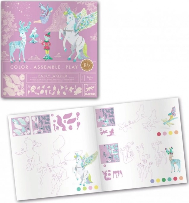 Set 3D lumea basmelor Djeco