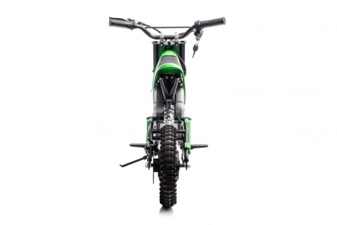 Motocicletă electrică verde pentru copii