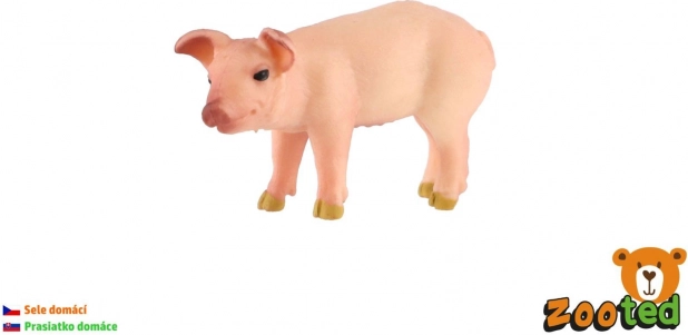 Figurină din plastic porc domestic – purcel 5 cm
