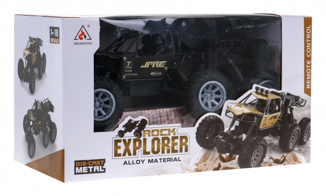 Crawler metalic Rock Explorer 4x4 telecomandat pentru copii 8+