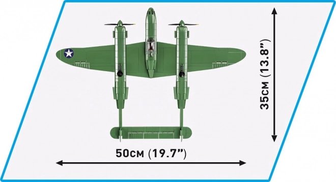 Avion Lockheed P-38H Lightning COBI din al Doilea Război Mondial