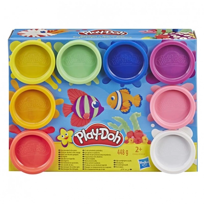 Set Neon Play-Doh 8 Culori