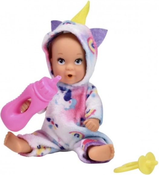 Mini păpușă Nou-Născut Baby Onesie 12 cm