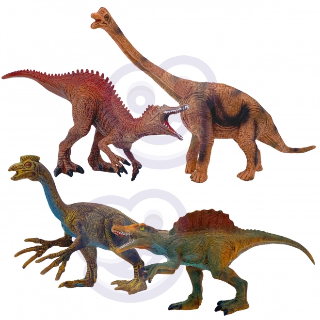 Set figurine Dinozauri XL cu covoraș