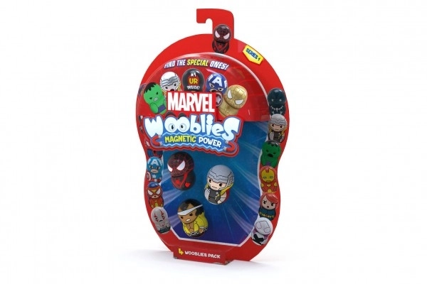 Figurine Magnetice Wooblies 4cm (set de 4)