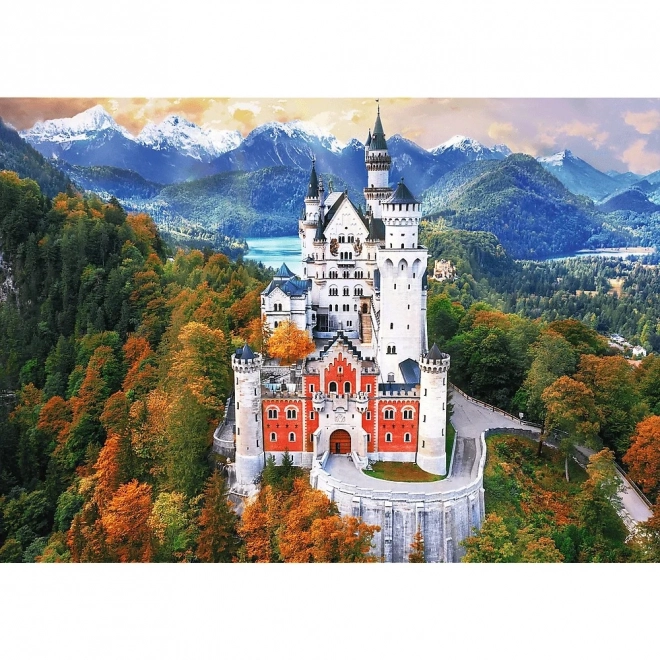 Puzzle 1000 piese - Foto Odyssey - Castelul Neuschwanstein