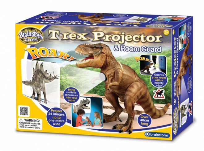 Proiector dinozaur T-rex - paznicul camerei