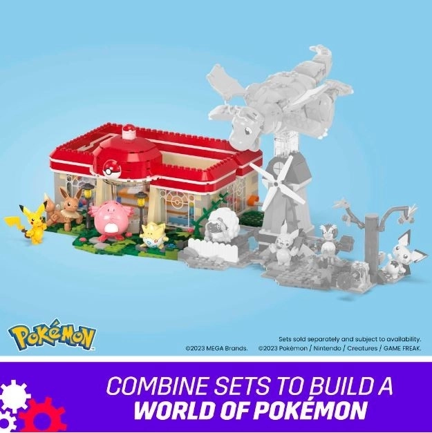 Joc de construit Centrul Pokemon Pădure
