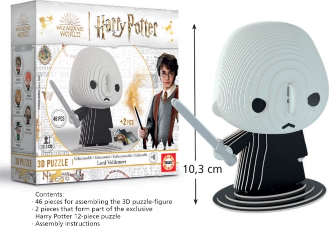 Puzzle 3D Harry Potter: Voldemort