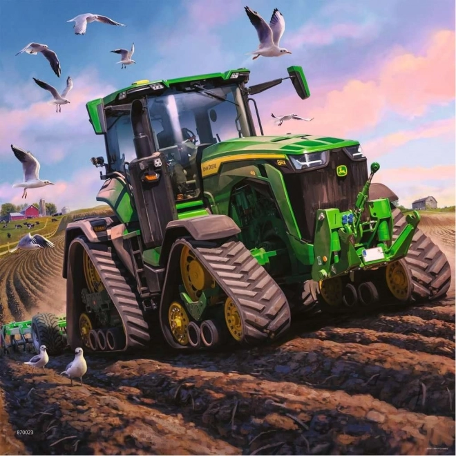 Puzzle Ravensburger John Deere în acțiune 3x49 piese