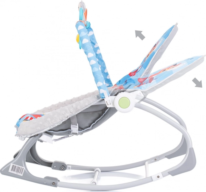 CHIPOLINO Vibratoare 2in1 Baby Spa – Albastru
