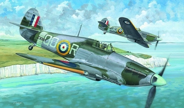 Hawker Hurricane Mk.IIC 1:72 Model de Avion