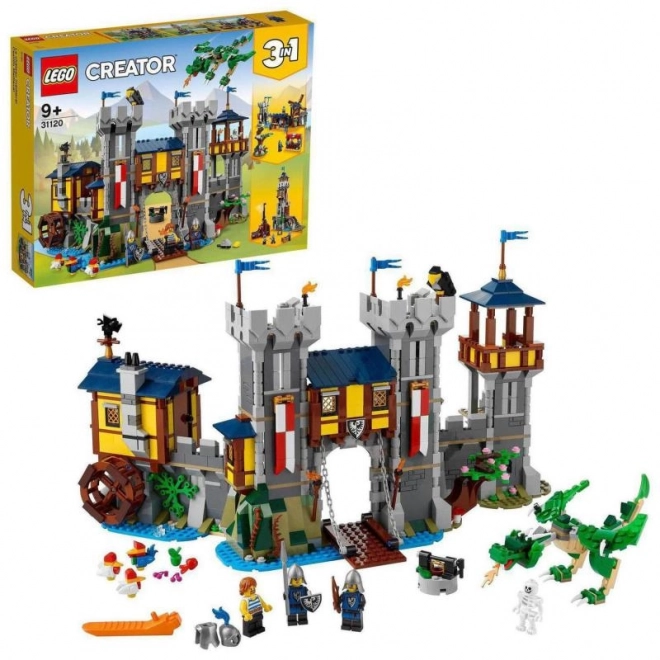 Castel medieval LEGO Creator 3 în 1