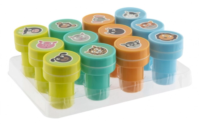Ștampile Vesele Basic Craft auto-colorante 12 buc