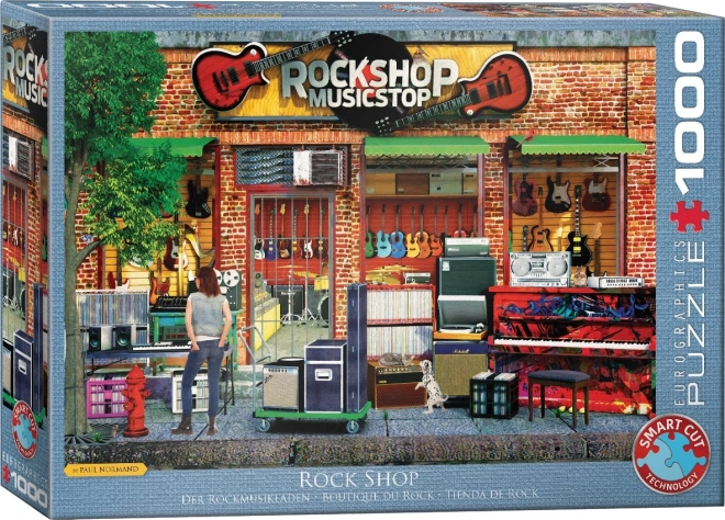 Puzzle Rock Shop 1000 piese Eurographics