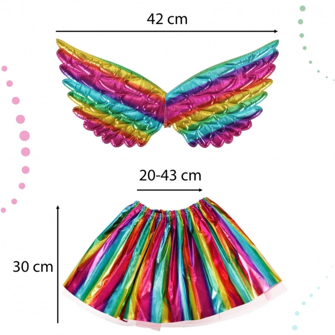 Costum carnaval unicorn multicolor