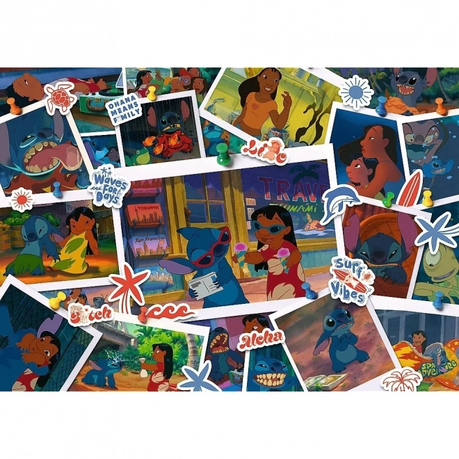 Puzzle Lilo și Stitch amintiri dulci 1000 de piese