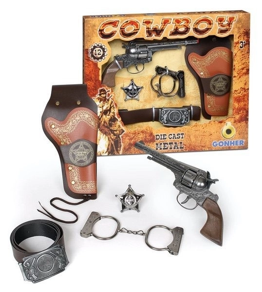 Set cowboy Gonher cu 5 piese