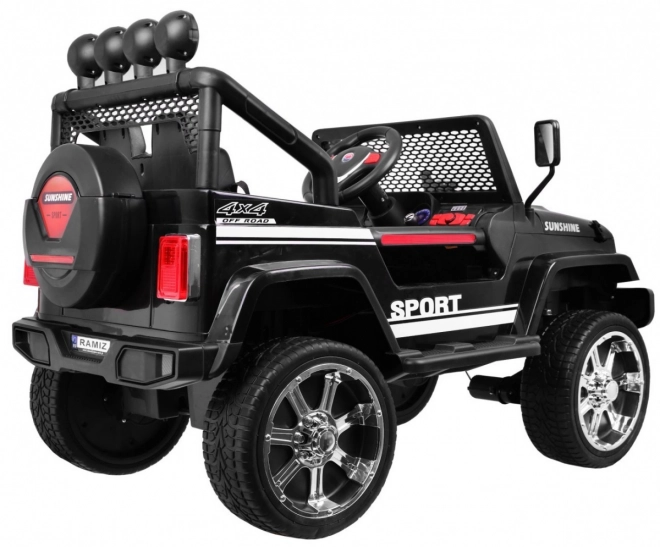 Mașinuță electrică Jeep Raptor 4x4 negru