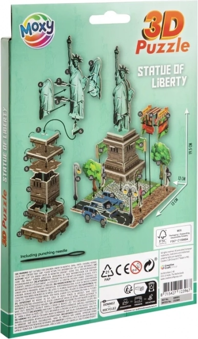 Puzzle 3D Statuia Libertății