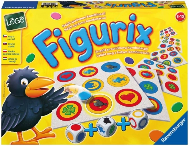 joc puzzle pentru copii Figurix