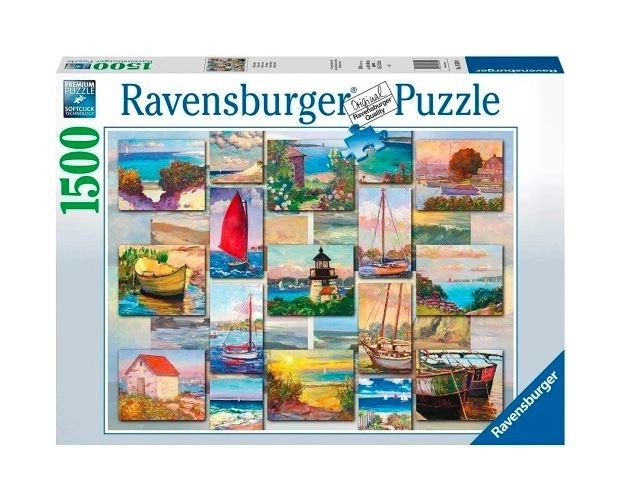 Puzzle 2D 1500 piese coasta colaj Ravensburger