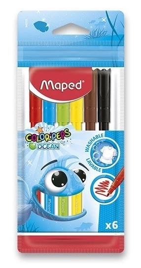 Set de carioci fixy Color'Peps Ocean 6 bucăți