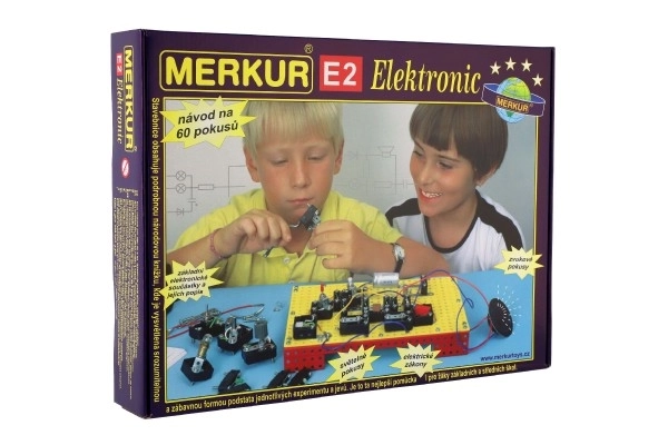 Set construcții electronice MERKUR E2