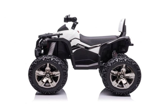 Quad electric pentru copii alb