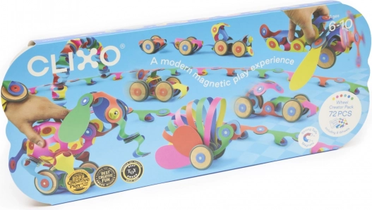 Set de vehicule magnetice Clixo