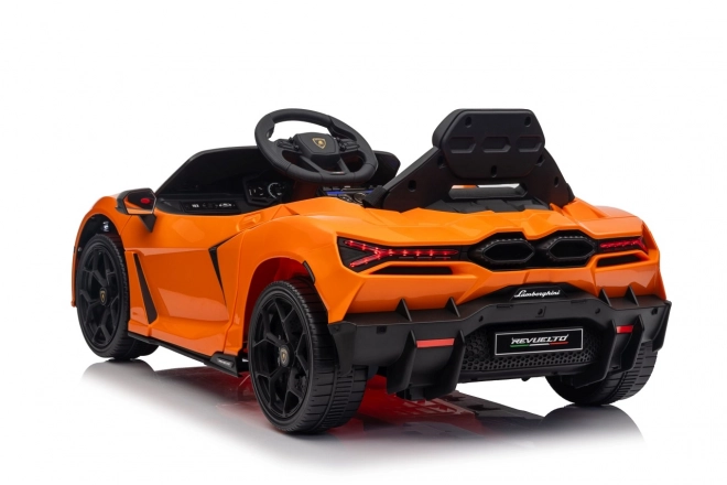 Mașină electrică pentru copii Lamborghini Revuelto portocalie