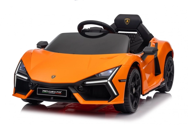 Mașină electrică pentru copii Lamborghini Revuelto portocalie