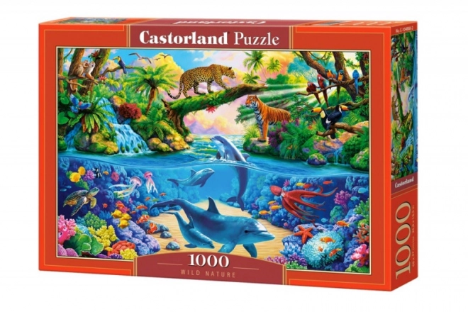 Puzzle castorland natură sălbatică 1000 piese