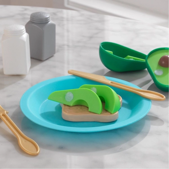 Set de joacă Create & Cook Avocado Toast de la KidKraft