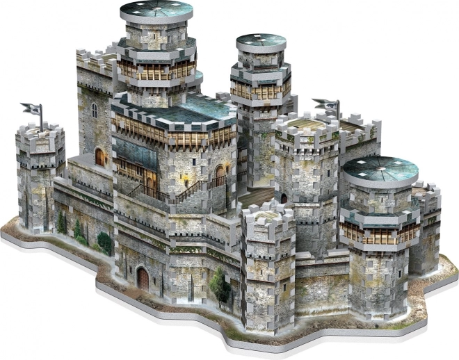 Puzzle 3D WREBBIT Jocul Tronurilor: Winterfell 910 piese