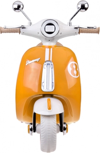 Scuter electric clasic pentru copii portocaliu – Verde