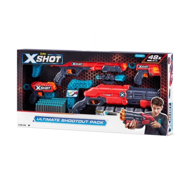 Set de arme X-Shot Excel Ultimul Duel