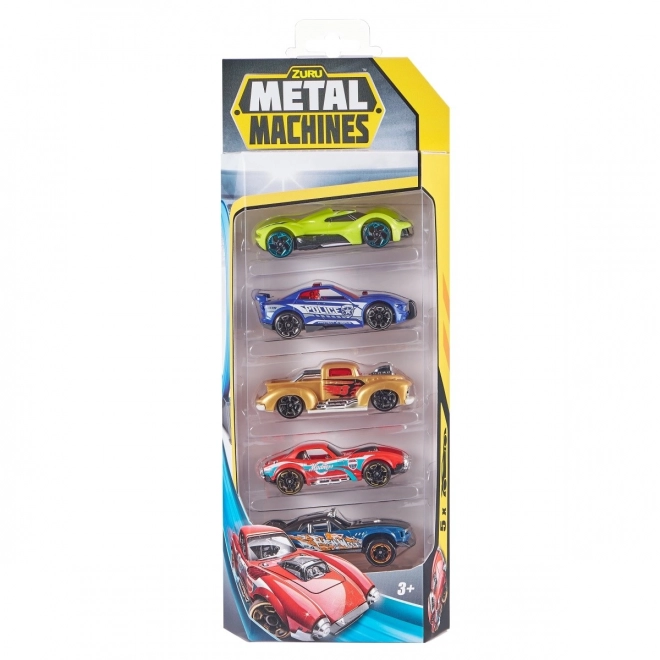 Mașinuțe metalice Zuru Metal Machines – set colectiv de 5 mașini