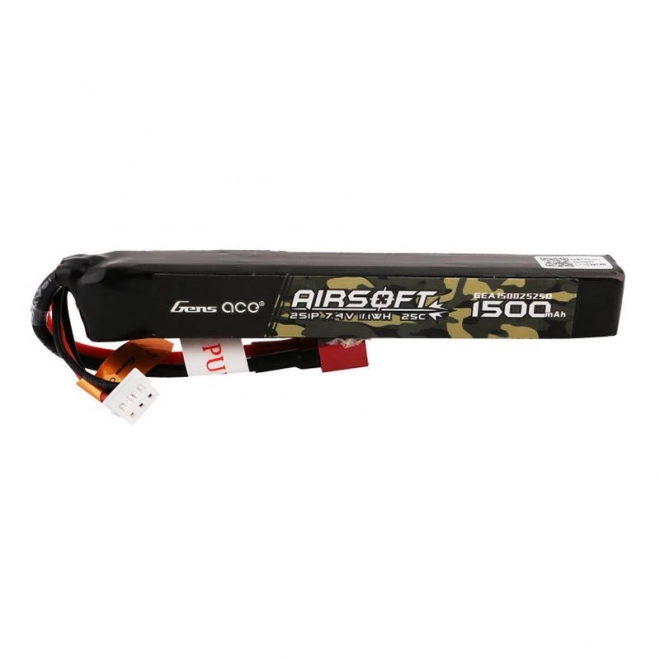 Baterie Gens Ace pentru Airsoft 1500mAh 7,4V cu T-conector