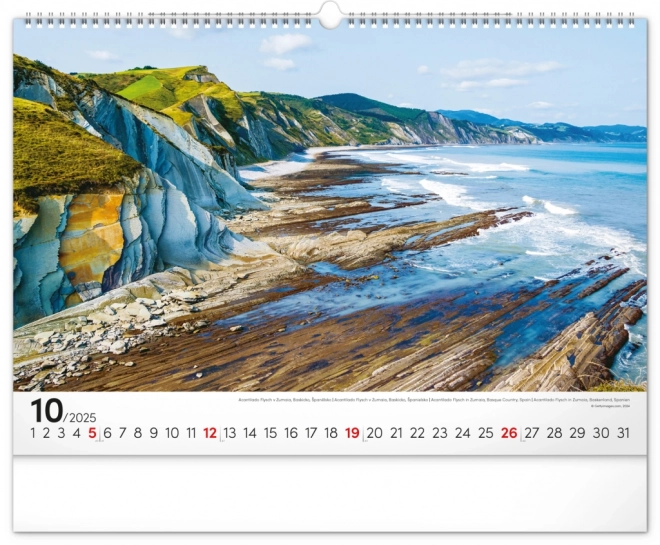 Calendar de perete Mare 2025