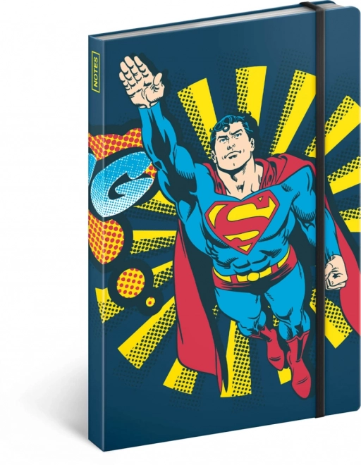 Caiet Notique Superman linkat 13x21 cm