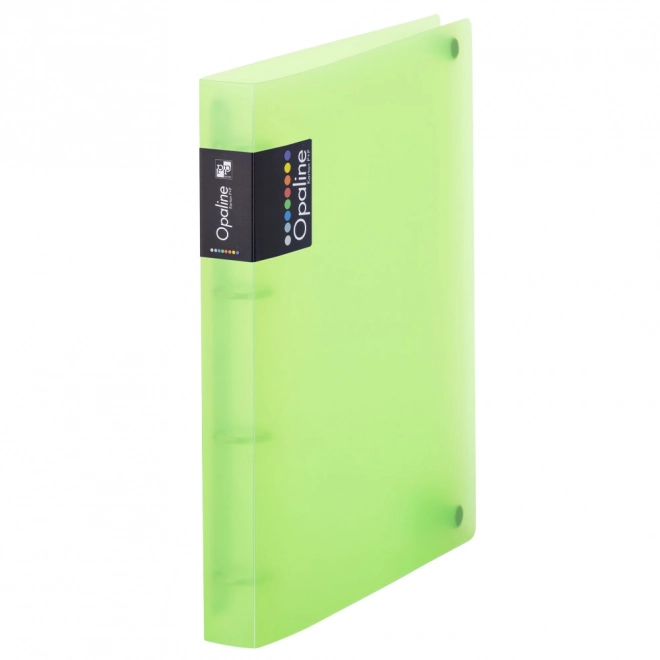 Organizator cu 4 inele Opaline verde A4