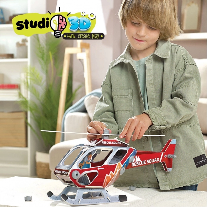 elicopter de salvare model 3D de la Educa Studio