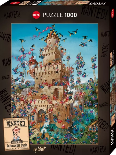 Puzzle Heye Diamantový Dick 1000 piese