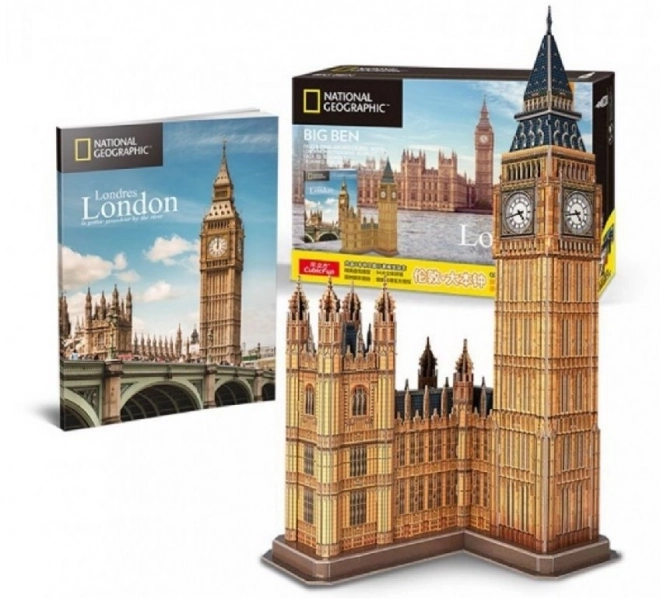 Puzzle 3D Big Ben de la National Geographic