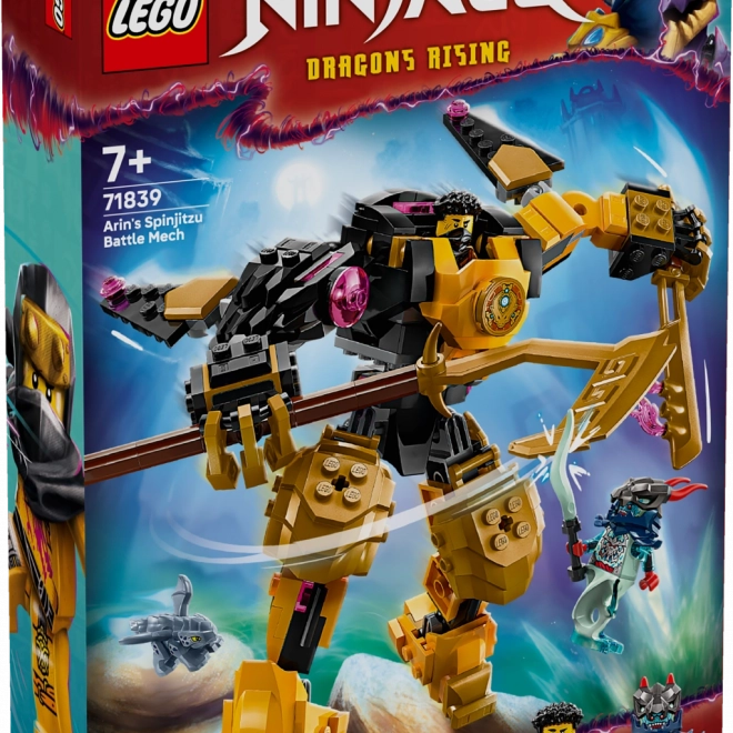 LEGO Ninjago Arin și robotul de luptă Spinjitzu