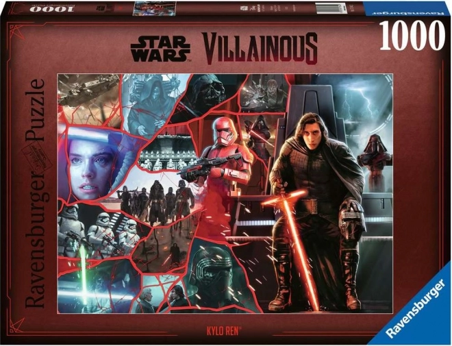 Puzzle Ravensburger Star Wars Zăpăciți: Kylo Ren 1000 piese